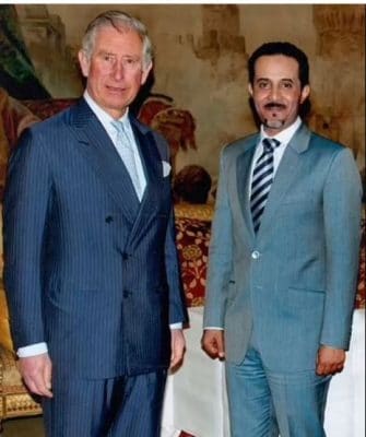 محفوظ مرعي مع الأمير تشارلز