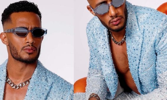 محمد رمضان على غلاف مجلة هندية 