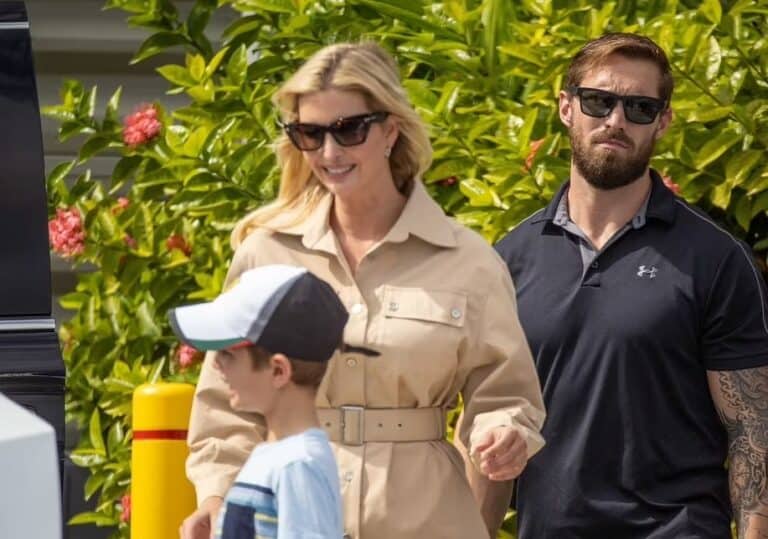 إيفانكا ترامب في أحدث ظهور مع ابنها وحارسها watanserb.com