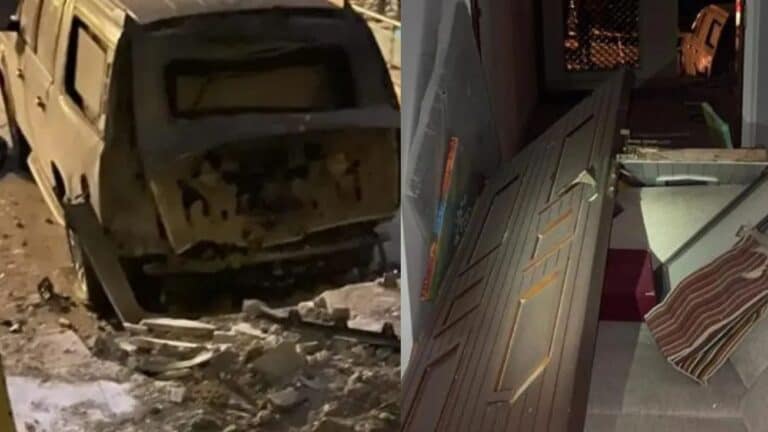 الدمار في منزل رئيس الوزراء العراقي مصطفى الكاظمي بعد محاولة اغتياله watanserb.com