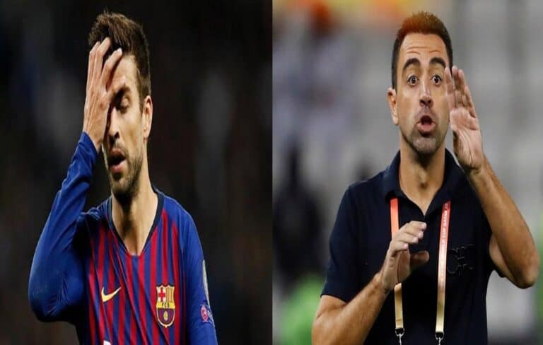 تشافي وأولى القرارات الصارمة بحق بيكيه watanserb.com