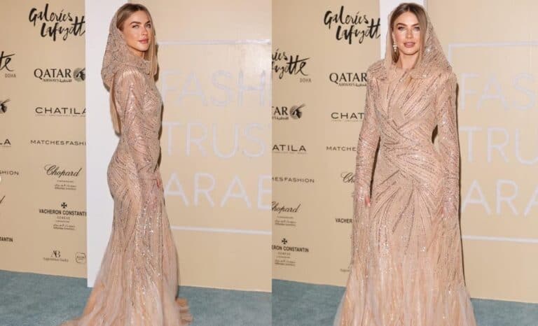 الممثلة الأمريكية جوليان هوف في قطر watanserb.com