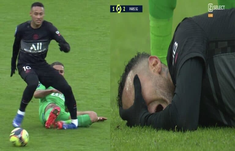 إصابة النجم البرازيلي نيمار جونيور مع احتمالية الغياب عن الملاعب لأشهر طويلة watanserb.com