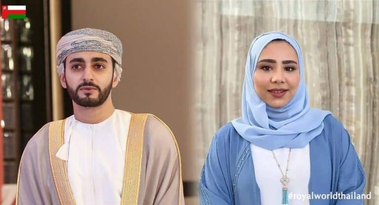 عقد قران ولي عهد سلطنة عمان ذي يزن بن هيثم على ميان بنت شهاب watanserb.com