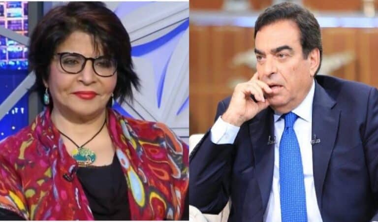 ليلى أحمد تثير ضجة بعد حديثها عن جورج قرداحي watanserb.com