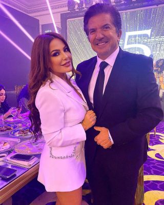 ليليا الأطرش مع وليد توفيق