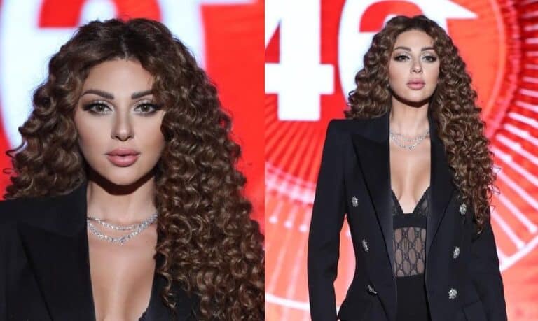 ميريام فارس بإطلالة جريئة ونسيت ارتداء قطعة هامة watanserb.com