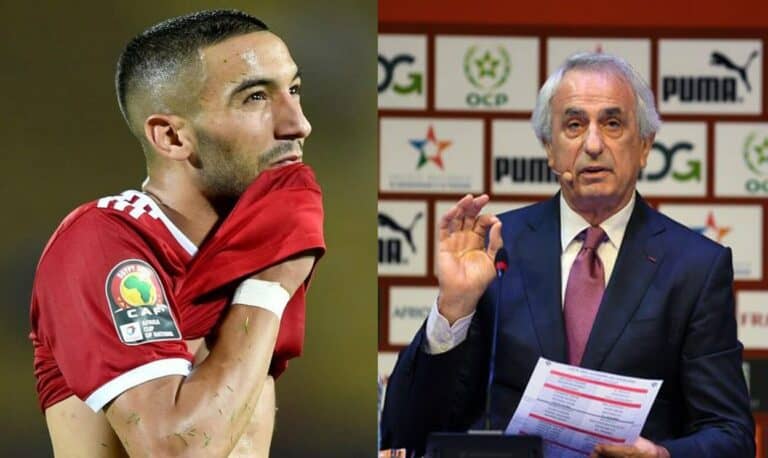 خاليلوزيتش وقرار استبعاده حكيم زياش من قائمة المشاركين في كأس أمم أفريقيا watanserb.com