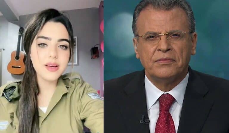 مجندة إسرائيلية تغني "حلوة يا بلدي" وجمال ريان يرد watanserb.com