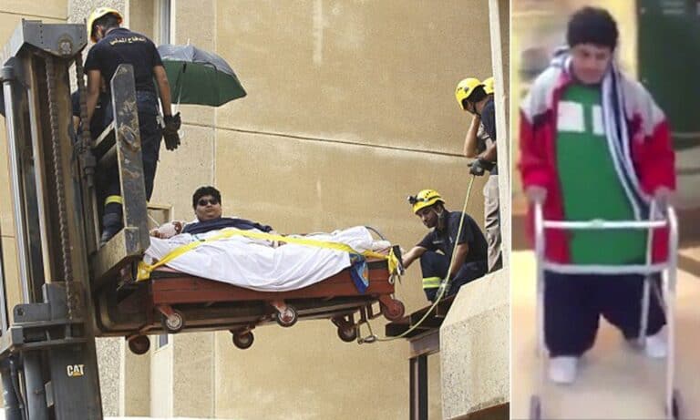 خالد محسن الشاعري كان أثقل مراهق في العالم watanserb.com