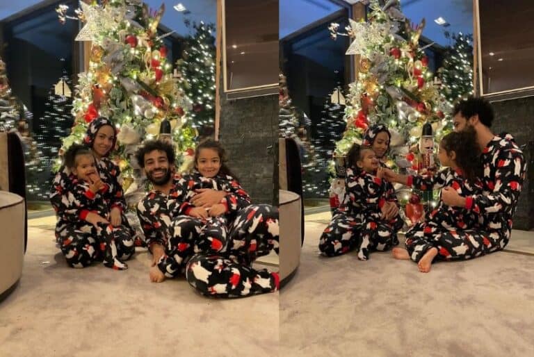 محمد صلاح يحتفل بالكريسماس watanserb.com