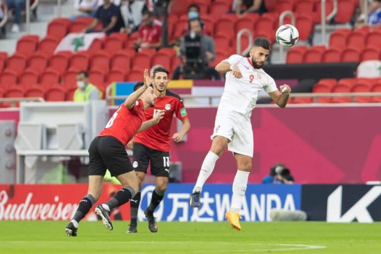 مباراة منتخب مصر ولبنان في منافسات كأس العرب 2021 watanserb.com