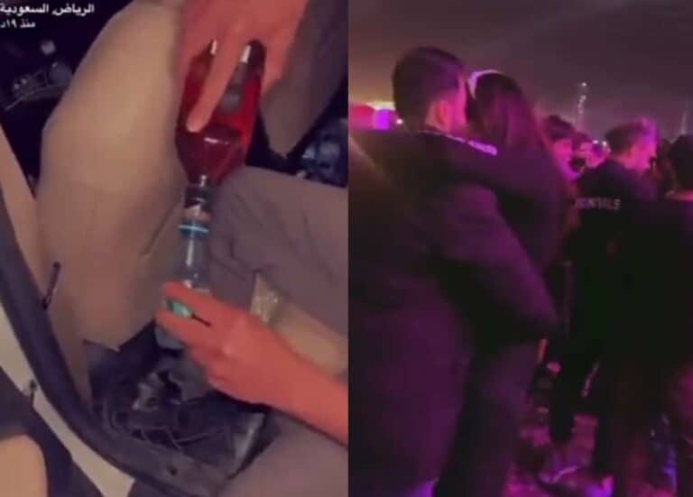 مشاهد صادمة من مهرجان ميدل بيست في السعودية watanserb.com