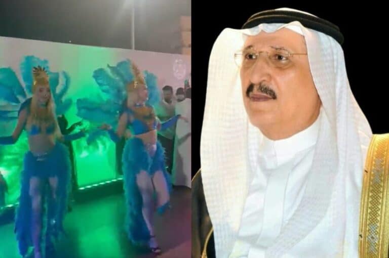 أمير جازان يوجه بالتحقيق في مشاركة راقصات في مهرجان شتاء جازان 2022 watanserb.com