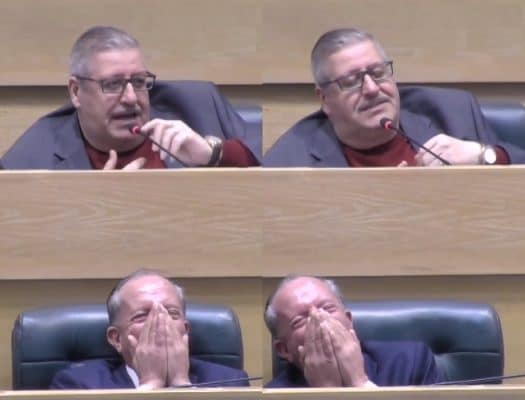 النائب في البرلمان الأردني رائد سميرات يخطيء بلفظ العجز الجنسي watanserb.com