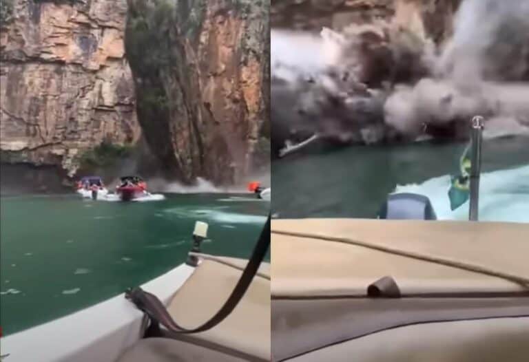 الناجية من الإنهيار الصخري على السياح في البرازيل تكشف آخر لحظات المأساة (فيديو) الناجية من انهيار صخري على قوارب السياح في البرازيل تكشف مشاهدتها للمأساة watanserb.com