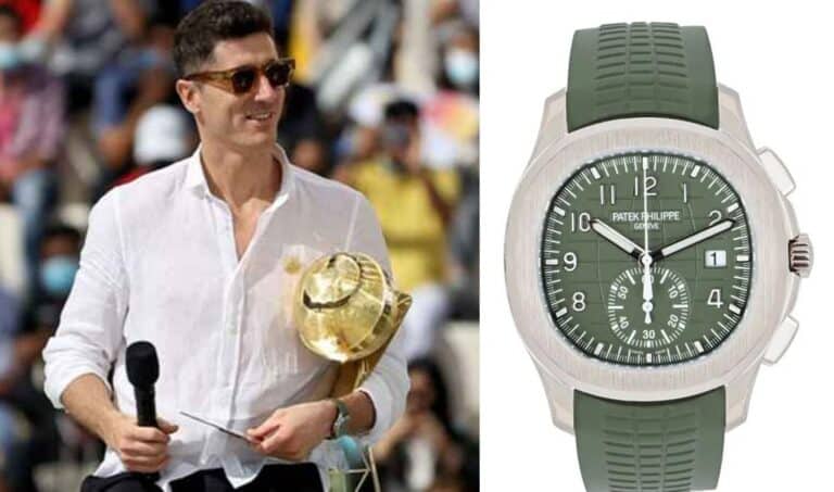 ليفاندوفسكي يرتدي ساعة فاخرة في حفل جوائز ” جلوب سوكر” .. كم يبلغ ثمنها؟! | تفاصيل وخلفيات ليفاندوفسكي وثمن الساعة الفاخرة التي ارتداها في حفل جوائز سوكر watanserb.com