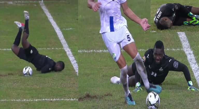 حارس ساحل العاج وارتكاب الخطأ الفادح في الوقت القاتل أمام سيراليون في أمم أفريقيا 2022 watanserb.com