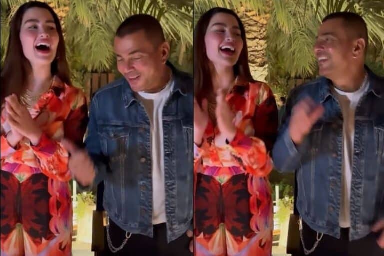 عمرو دياب يحتفل بعيد ميلاد روان بن حسين وهذا ما قدمه لها watanserb.com