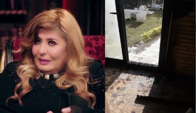 حريق كبير يلتهم الدور الأول في فيلا سهير رمزي ولقطات مروعة! watanserb.com