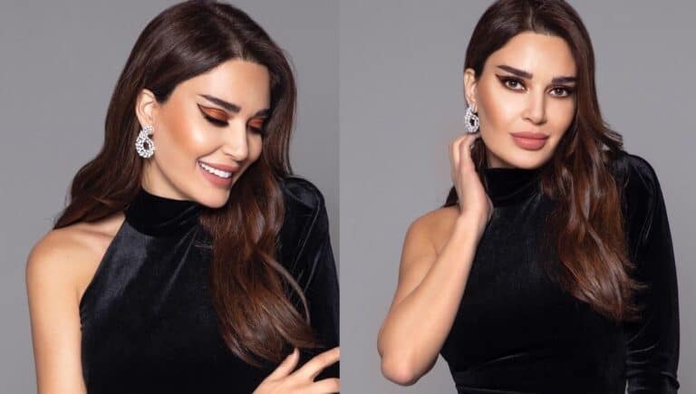 سيرين عبدالنور في وصلة رقص بالأسود المثير على أغنية "الغزالة رايقة" watanserb.com