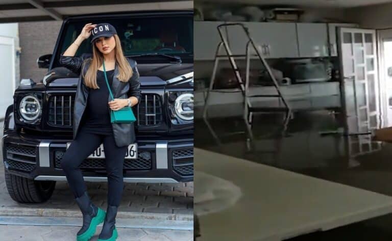 غرق منزل الفاشينيستا الكويتية نهى نبيل وخسائر بالآلآف للمرة الرابعة (فيديو) | تفاصيل وخلفيات غرق منزل نهى نبيل watanserb.com