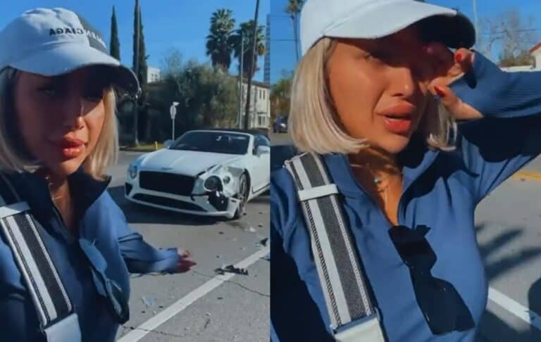 مودل روز تتعرض لحادث سير watanserb.com