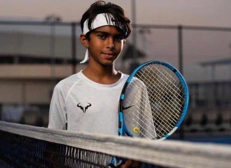 لاعب التنس محمد العوضي watanserb.com