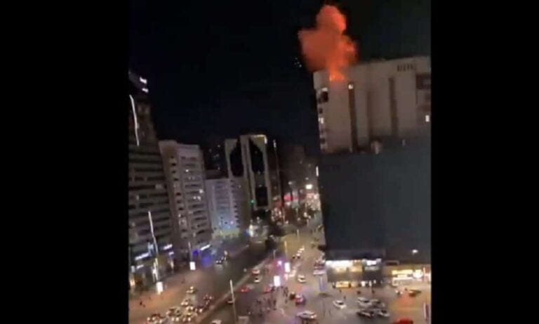 انفجار جديد يهز أبوظبي.. السلطات تزعم أنه ناتج عن اسطوانة غاز وناشطون يكذبونها بالأدلة (شاهد) انفجار أبوظبي watanserb.com