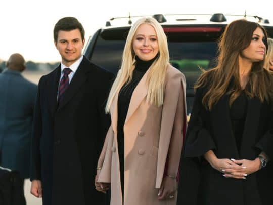 تيفاني ترامب وخطيبها watanserb.com