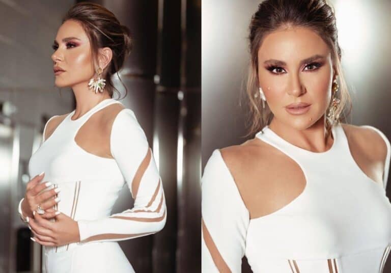 ديما قندلفت تصدم جمهورها بارتداء المايوه وممارسة السباحة في هذا الصقيع watanserb.com