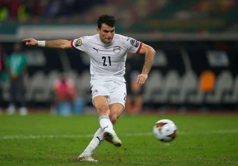 نجم المنتخب المصري أحمد سيد زيزو والتفوق على رونالدو وميسي في تنفيذ ضربات الجزاء watanserb.com