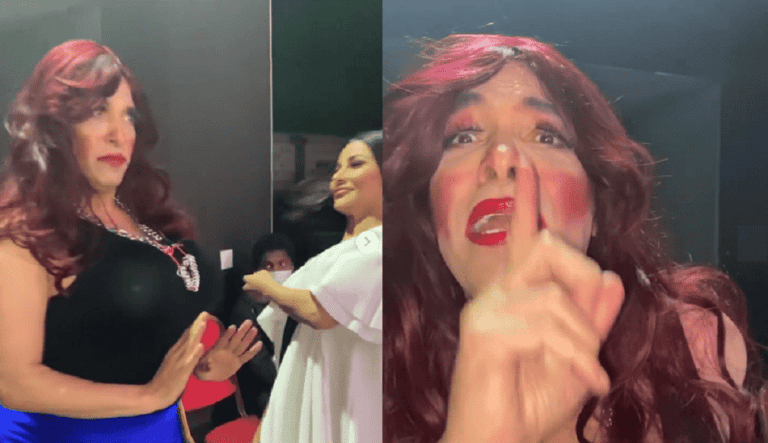 سعد الصغير يتشبه بالنساء في السعودية ورقص مثير مع مذيعة إماراتية (فيديو) سعد الصغير يتشبه بالنساء في السعودية ورقص مثير مع مذيعة إماراتية watanserb.com