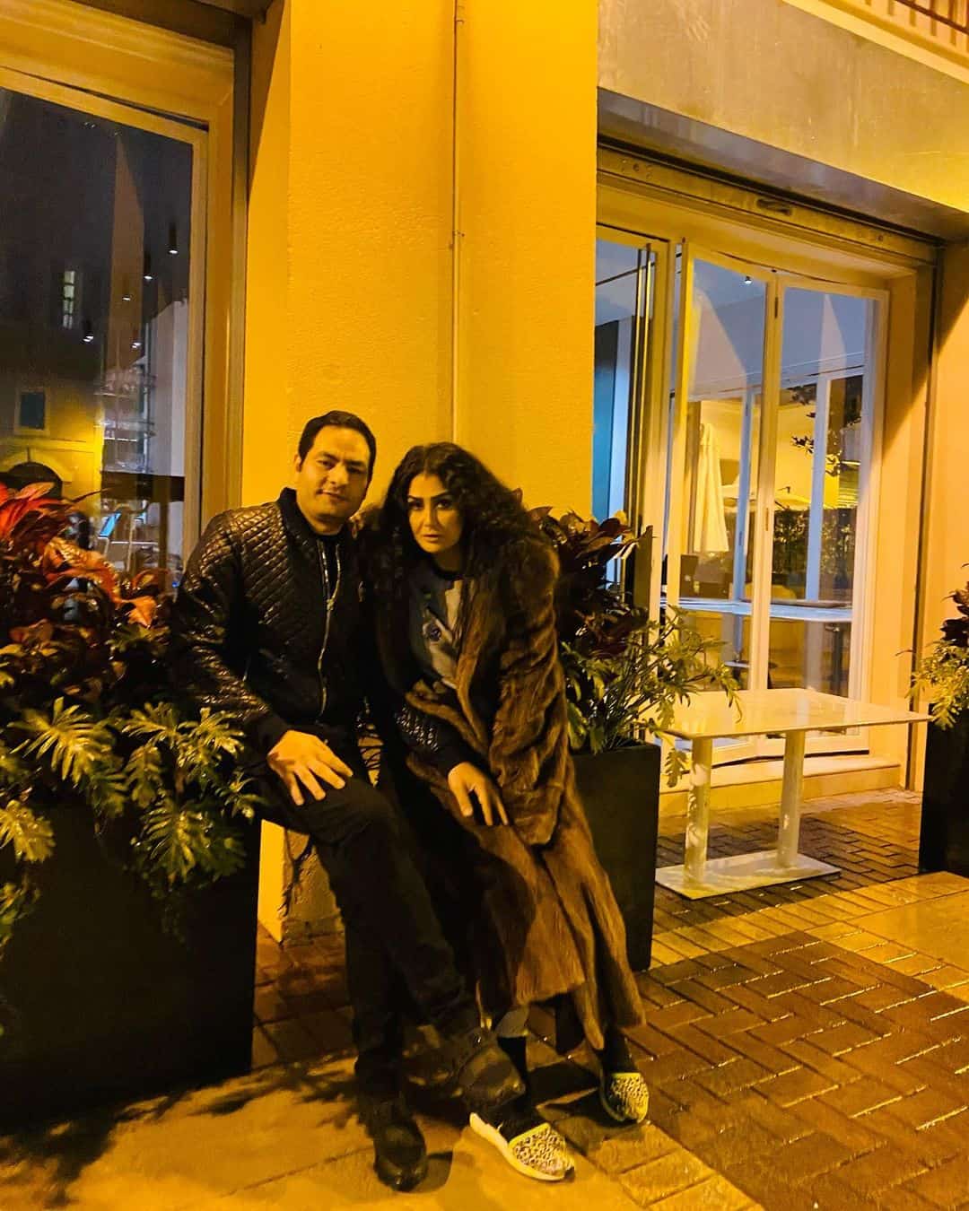 غادة عبدالرازق وزوجها