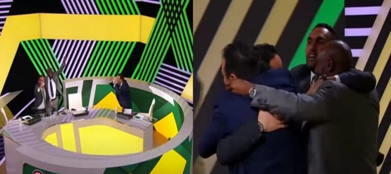 فرحة كبيرة داخل استوديو بين سبورت بعد وصول منتخب مصر إلى نهائي أمم أفريقيا (شاهد) استوديو بين سبورت والفرحة تأهل منتخب مصر إلى نهائي أمم أفريقيا 2022 watanserb.com