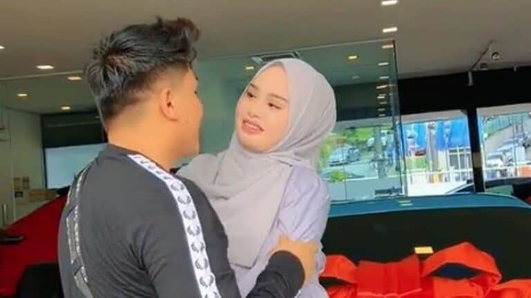 ماليزية حامل تكافئ زوجها بسيارة لامبورغيني تعويضا عن أيام السّهر (شاهد) watanserb.com