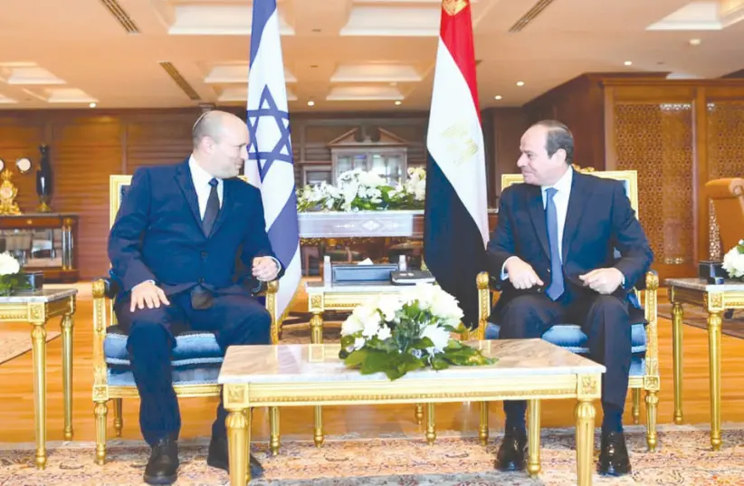 بينيت والسيسي