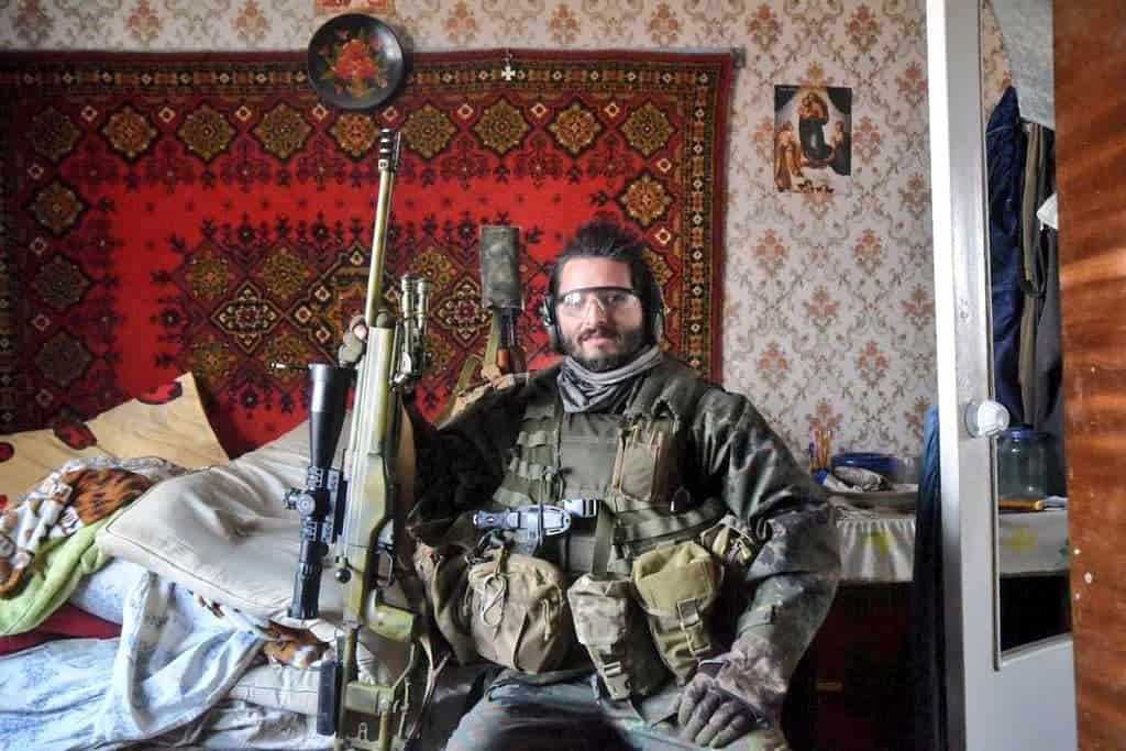 أوكرانيا ترحب بأخطر قناص في العالم watanserb.com