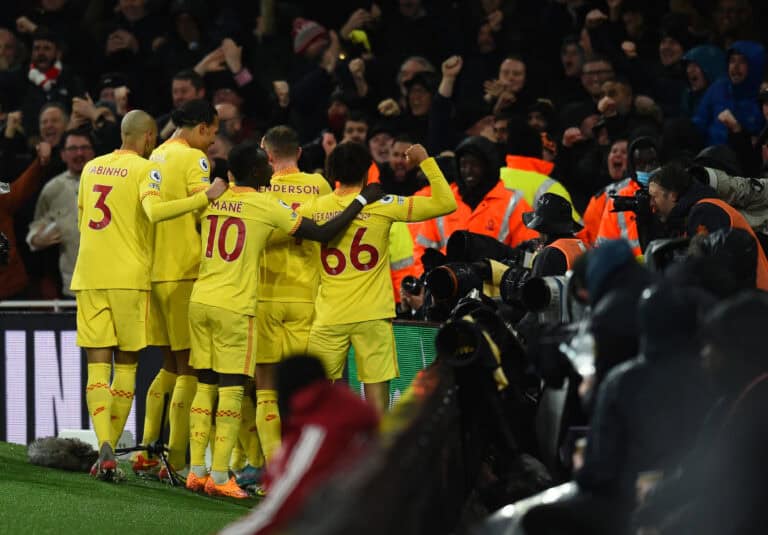 ليفربول يفوز على أرسنال ويصارع مانشستر سيتي على الصدارة watanserb.com