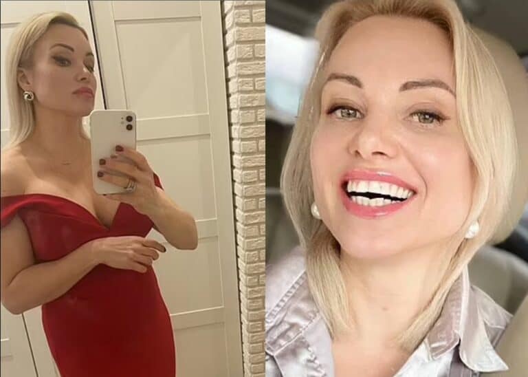 الصحفية الروسية مارينا أوفسيانيكوفا watanserb.com