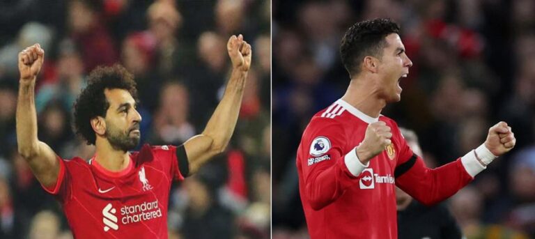 هدافي الدوري الإنجليزي بعد هاتريك رونالدو وهدف صلاح watanserb.com