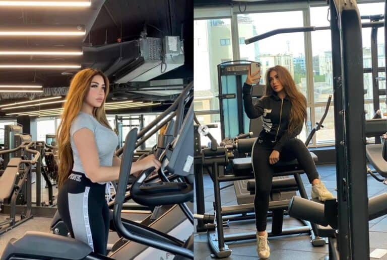 سارة سلامة في الجيم watanserb.com