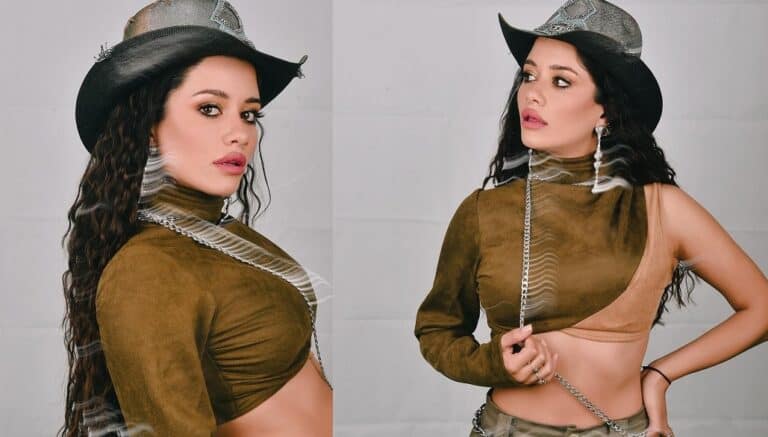 الممثلة اللبنانية سينتيا خليفة في جلسة تصوير جريئة.. قميص فقط بدون بنطلون! watanserb.com