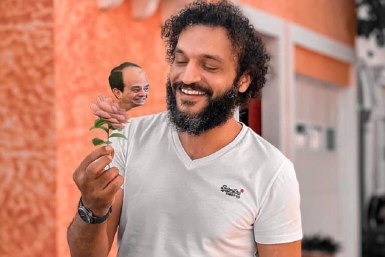 عبدالله الشريف ومؤيدي السيسي watanserb.com