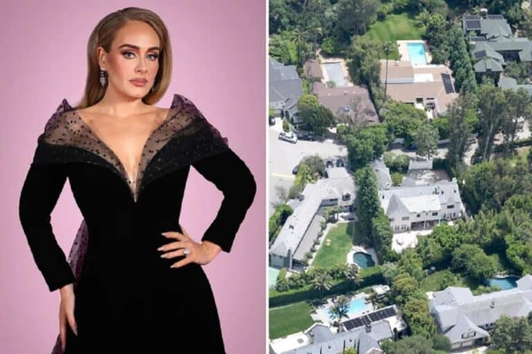 قصر المغنية أديل تحت تهديد الزلازل watanserb.com