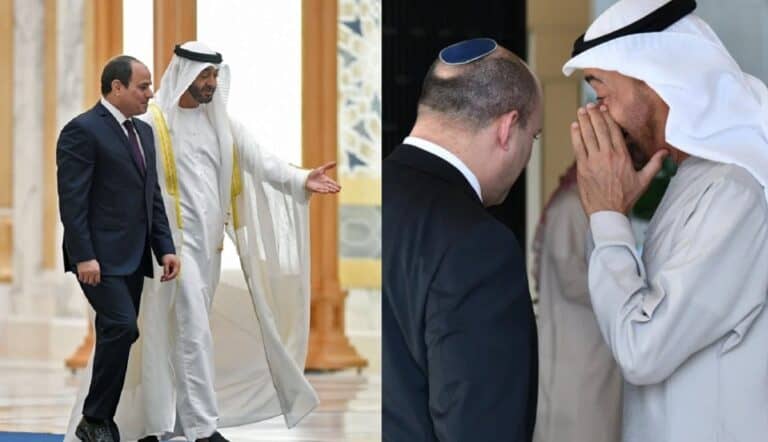 ما سرّ القمة المفاجئة بين السيسي ومحمد بن زايد وبينيت في شرم الشيخ! قمة بين السيسي ومحمد بن زايد وبينيت في شرم الشيخ watanserb.com