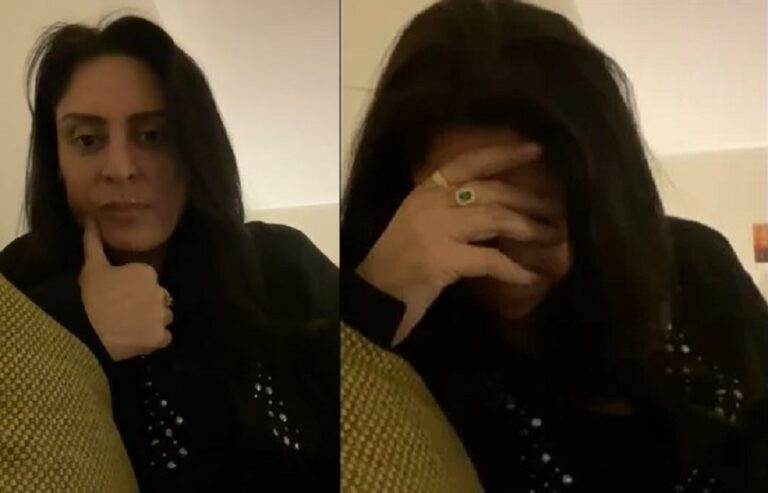 منى عراقي تنهار بعد يوم من وفاة والدها بسبب ما فعلته الشركة التي تعمل بها! watanserb.com