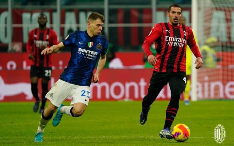 مباراة ميلان وإنتر في قمة ديربي بطولة كأس إيطاليا watanserb.com