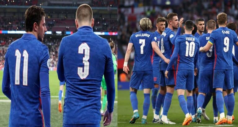 منتخب إنجلترا يُلغي تدوين أسماء اللاعبين على قمصانهم لهذا السبب (صور) قمصان منتخب إنجلترا واللفتة الإنسانية في المباراة الودية أمام سويسرا watanserb.com