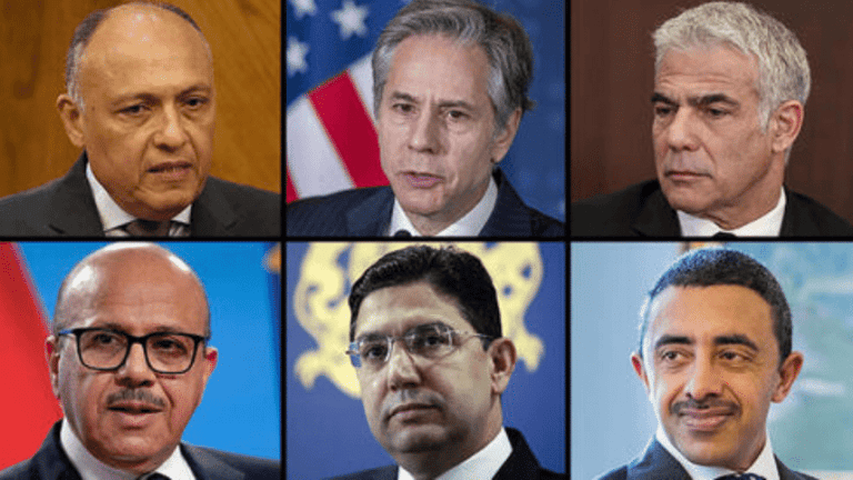 وزراء خارجية أربع دول عربية وأمريكا وإسرائيل لحضور قمة النقب watanserb.com